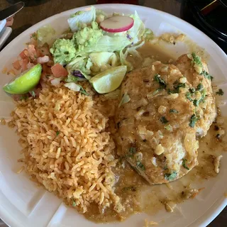 Pollo Asado al Mojo de Ajo