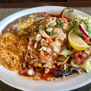 Chile Relleno de Mariscos