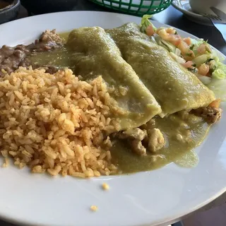 Enchiladas Verdes