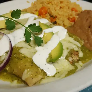 Enchiladas Verdes