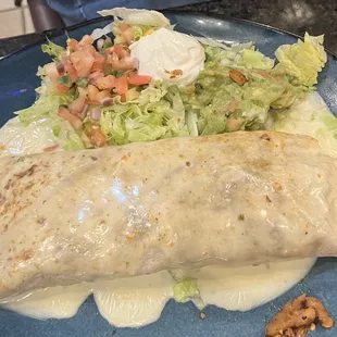 Chicken Burrito Fajita