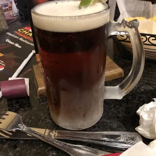 Amber beer