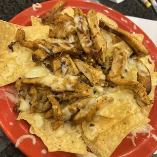 Kids Menu Chicken Nachos