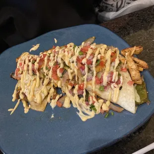 a plate of food
