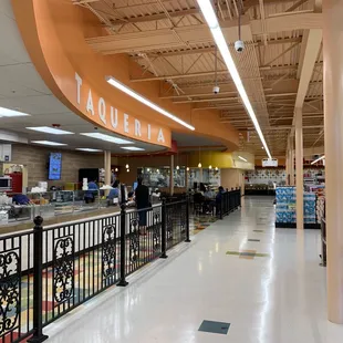 Taqueria inside store Auténtico