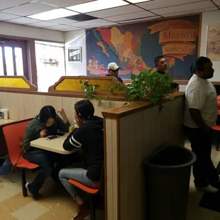 interior, sushi and sashimi