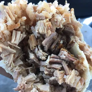 Loaded w/ tender Carnitas