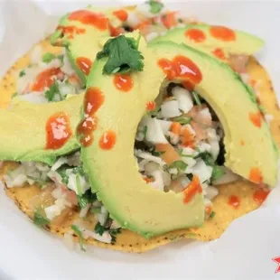 Ceviche Tostadas.