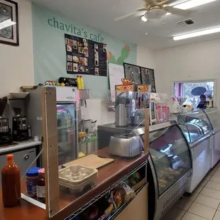 A different angle of the cafe.