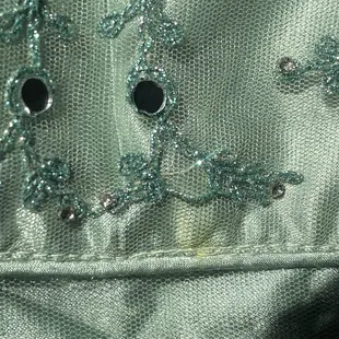 Brand new stain from the tailor. Blamed on us.