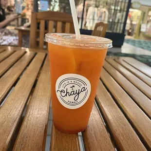 Pineapple Li Hing drink.