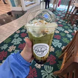 Kurumitsu Kinao Matcha Milk Tea