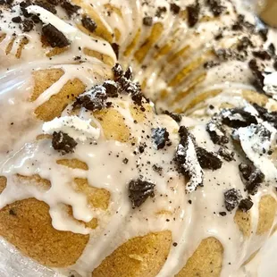 Gluten free Cookies and crème pound cake