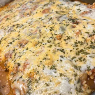 Homemade lasagna