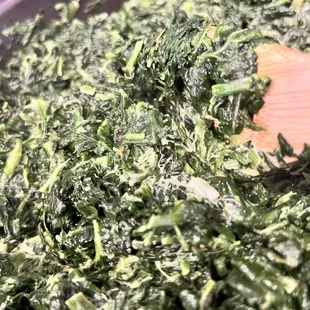 Creamy spinach
