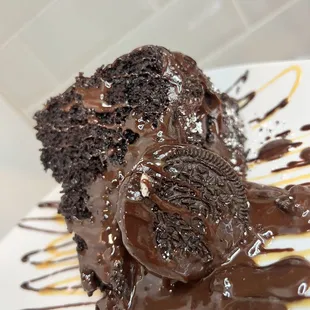 Double Chocolate Fudge Cake