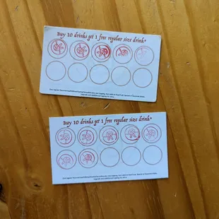 Filled up my stamps and they still didn't accept it