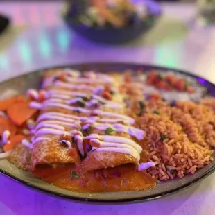 Sweet Corn Enchiladas