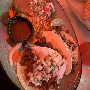 Carne asada Tacos
