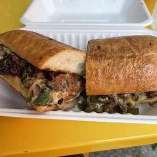 Chicano Cheesesteak Sandwich