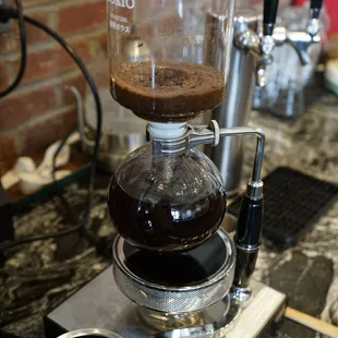 Vacuum Syphon Brewer