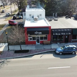We'll soon have outdoor seating at Chazzano Coffee Roasters