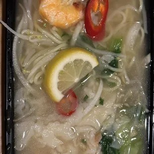 Shrimp Wonton Noodle Soup