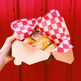 Beef Empanada, Spanish Chorizo Empanada, Butternut Squash empanada