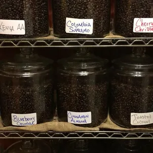 Always roasting fresh coffee.