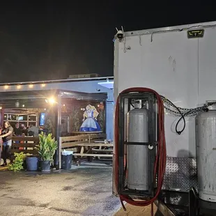 Next to the Rabbit Hole Pub