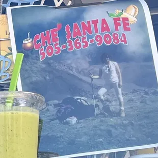 a drink in a glass with a straw