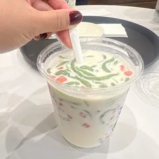 I got the #1 with the red chestnut topping