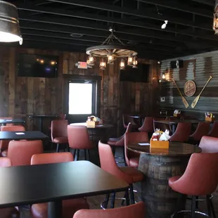 the interior of a restaurant