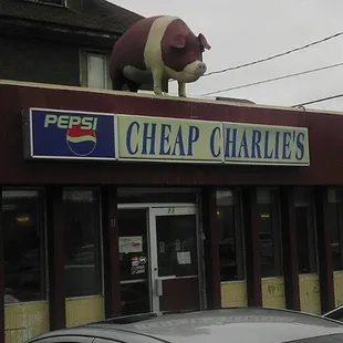 Look for the big of on the roof.