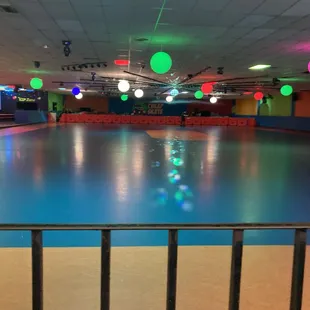 Roller skating place