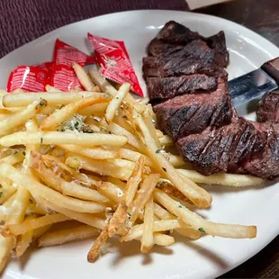 Butcher&apos;s steak...a little more rare than medium