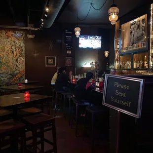 Bar area