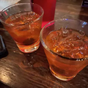 2 old fashioneds. Quite good