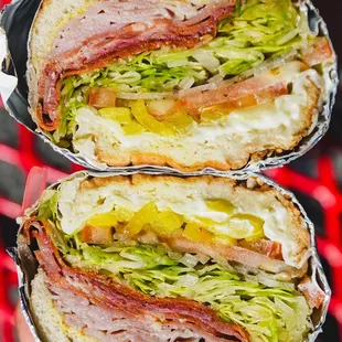 Hoagies at Cheat's Cheesesteaks.