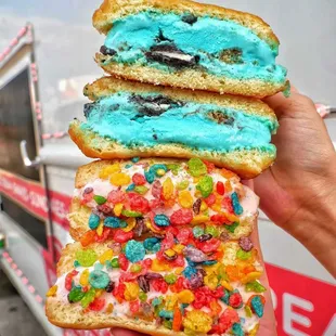 DoughBoys! (Donut Ice Cream Sandwich)