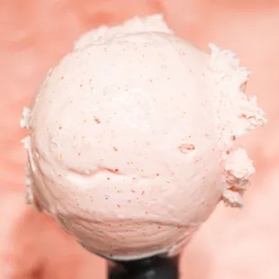 a scoop of ice cream