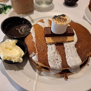 Pancake of the month: smores!