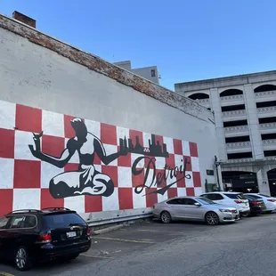 cars parked in a parking lot