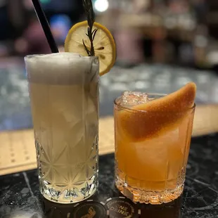 Best cocktails! The 1923 and Carmens Cousin