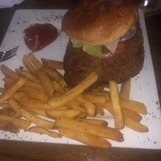 Breaded Pork Tenderloin Sandwich