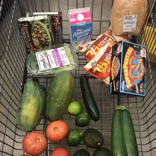 $51.81. Several convenience items bumped up the price. Cool couple zucchini.