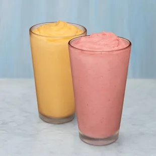 Fruit and Cream Smoothies