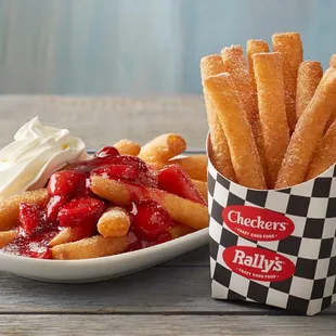 Checkers Seasoned fries