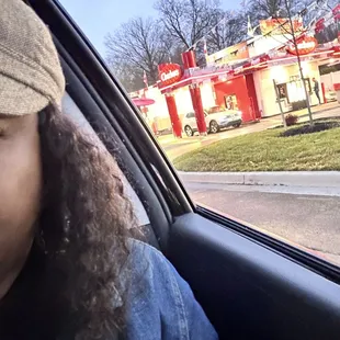 Picture of me leaving out the driveway onto route 1. Be careful of traffic pulling in