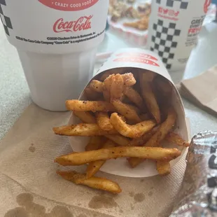 Checkers fries